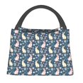 thumbnail image 1 of Balery Cute Rabbit Floral Bolsa de Aislamiento Portátil – Bolsa de Almuerzo con Forro de Aluminio Mejorado, Funda Impermeable y Fácil de Limpiar para Picnic y Caja de Almuerzo, 1 of 6