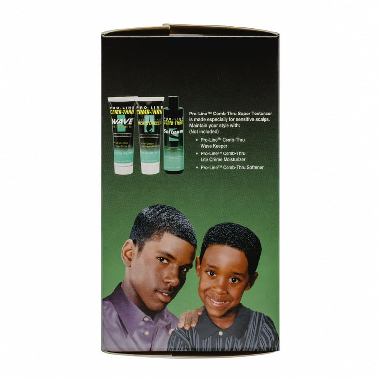 Pro Line II Men s Regular Comb Thru Texturizer Kit for Sensitive Scalps All Hair Types Walmart