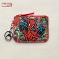 thumbnail image 4 of Spider-Man Coin Purse With Key Ring, Durable Mini Badge Holder Gift For Fans, 4 of 5