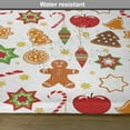 thumbnail image 6 of Ambesonne Gingerbread Man Place Mats Set of 4, Christmas Graphic, Standard Size, Multicolor, 6 of 6