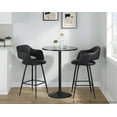 thumbnail image 3 of LumiSource Margarite 26" Fixed-Height Counter Stool - Set of 2, 3 of 6