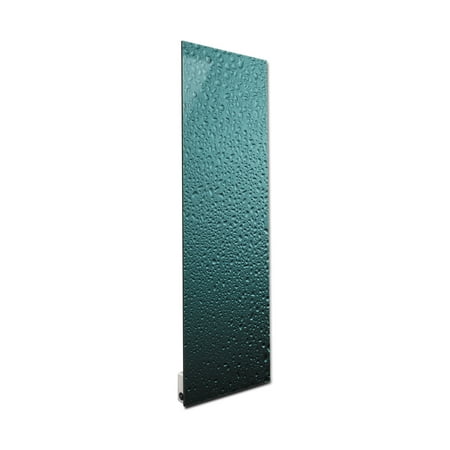 

Radiant Glass Heater 16x48 - Turquise Water Drops