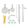 thumbnail image 7 of Laboratory Glassware, 24/40 Chemistry Glassware Set 29PCS Chemistry Lab Glassware Kit 250 1000ml for Distillations Separation Purification Synthe (29), 7 of 7
