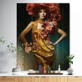 thumbnail image 2 of Design Art - Sensual Woman in Yellow Dress, 2 of 5
