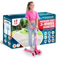 thumbnail image 1 of Trottinette pour Enfants Cruiser d'Extérieur à 3 Roues avec Direction par Inclinaison Rose, 1 of 6