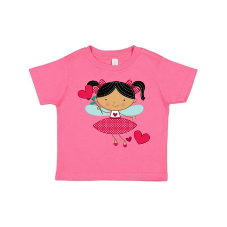 

Inktastic Cute Valentine Fairy Girl Gift Toddler Toddler Girl T-Shirt
