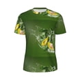 thumbnail image 5 of Wukai Friut Avocado Print Men's Short-Sleeved Mesh T-Shirt,Quick-Dry Short Sleeve Workout T-Shirt-X-Small, 5 of 8