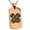 Rose, variant on Stainless Steel Aso Samurai Crest Engraved Dog Tag Pendant Necklace