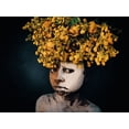 thumbnail image 2 of Yosifov, Svetlin 24x19 Gold Ornate Wood Framed with Double Matting Museum Art Print Titled - Color Boy-Suri, 2 of 4