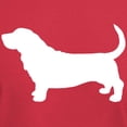 thumbnail image 3 of CafePress - Basset Hound Dark T Shirt - Men's Classic Graphic Cotton T-Shirt, 3 of 4
