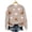 Khaki, variant on jjayotai Women’s Football Print Sweatshirt Crewneck Oversized Long Sleeve Pullover Tops Gameday Sweatshirts