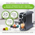 thumbnail image 2 of Cafetera Multicápsulas con Control de Nivel de Agua 0.6Litros Avera CAF02B, 2 of 7