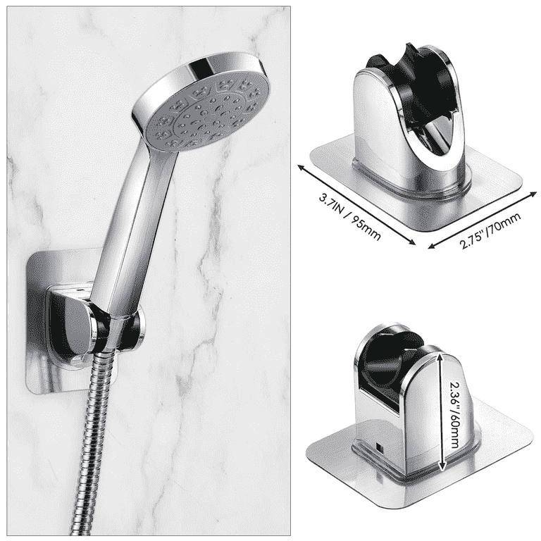 YOO.MEE On Wall Mount Shower Bracket For Handheld Shower Head, Height