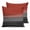 Black Red, variant on Pillow Covers 24x24 Set of 2, Red Gray Black Throw Pillow Covers Decorative Couch Cushion Cover, Vintage Country Gradient Wooden Grain Microfiber Soft Square Pillowcases for Bedroom Living Room Sofa