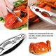 thumbnail image 4 of Lobster Crackers and Picks Set, 10-Piece Crab Leg Cracker Tools - Stainless Steel Seafood Crackers & Forks Nut Cracker Set, 4 of 5