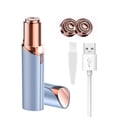 thumbnail image 1 of Depiladora Facial USB Portátil Mujer, con 2 Cabezal Azul, 1 of 5
