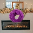 thumbnail image 5 of Beautynvta Christmas Garland, 18.04 Ft Artificial Pine Needle Garland, Plastic Christmas Garlands for Xmas Tree, Mantle, Table Indoor Outdoor Decorations, Purple, 5 of 6