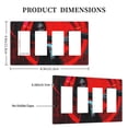 thumbnail image 3 of Game Capture Switch Cover Decorative Wall Plate / 4-Gang Screwless / Standard Size 4.5x8 in, 3 of 5