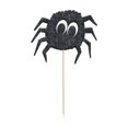 thumbnail image 3 of Piezas De 20 Topper Glitter Cake Cupcake En Púas / Spider / Cat / Raven / Pumpkin / Zombie / Boo, 3 of 8