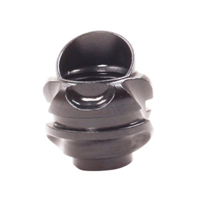 Bgsha 1pc Archery Compound Bow Peep Sight 45/37 Degree Aluminum Housing