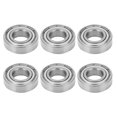 thumbnail image 2 of Mini Bearing, Low Friction Coefficient Lightweight Ball Bearing Simple Configuration  For Industrial Supplies For Papermaking Machinery, 2 of 8