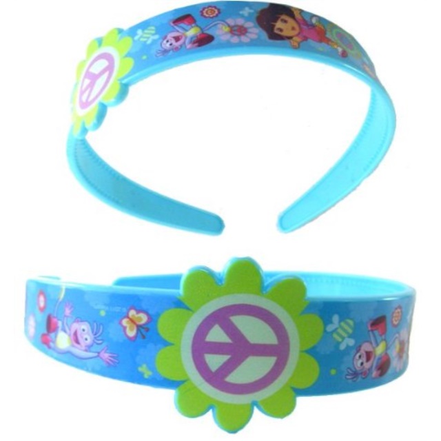 nickelodeon dora the explorer blue plastic headband dora the explorer