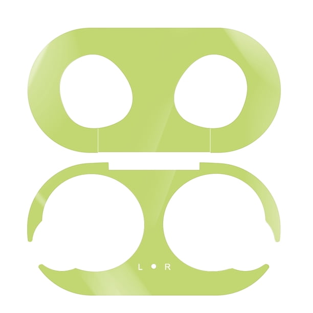 Protector de polvo de metal para auriculares, adhesivo protector, reemplazo de la piel de la carcasa para Galaxy Buds, verde Advancent EL2378-08B