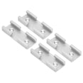 thumbnail image 1 of T Track Cross Chute,   T Track Intersection Parts 4PCS Aluminum Alloy Compact  For Carpenter For DIY Red,Blue,Silver, 1 of 8