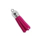 thumbnail image 2 of Wosthever 28 piezas bolsa Keychian encantos único exquisito llavero borlas Simple llavero borla adorno DIY accesorio para bolsos llaves Artesanía Rosa roja Wosthever HA059646-08B, 2 of 6