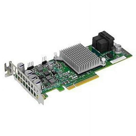 Supermicro 8-Port SAS3 12Gb/s & SATA3 6Gb/s Gen3 PCIe x8 HBA, Broadcom 3008 AOC-S3008L-L8E 
