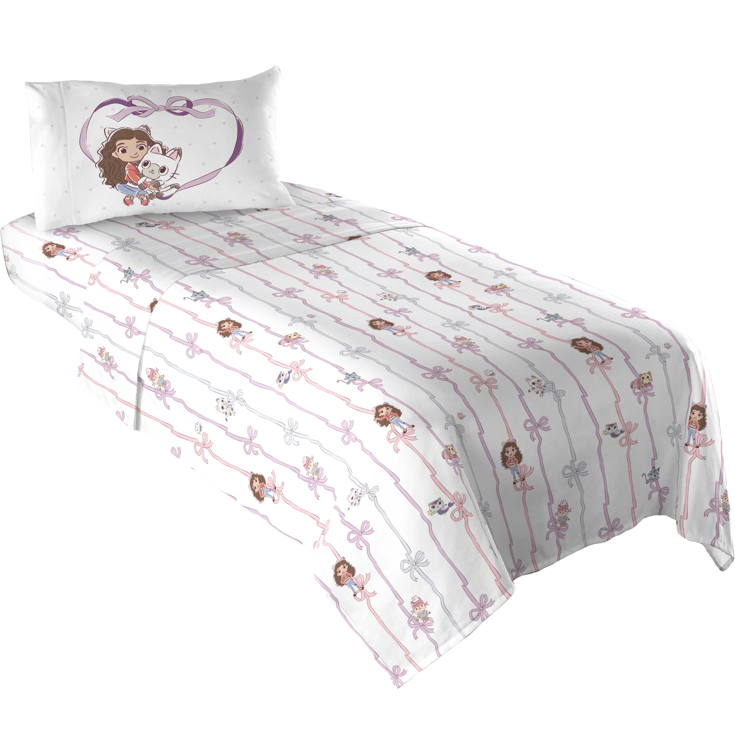 Disney Princess Sofia Full Sheet Set For Kids - 4 Piece, 100% Polyester, Pink Character Design