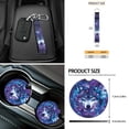 thumbnail image 6 of HUIACONG Wolf Print Car Seat Protector Full Set 12 Pcs Anti-Slip Car Wheel Protector Fashionable Auto Seat Belt Cover Trash Can for Car Car Storage Box Car Coasters Universal Fit Car Accessories, 6 of 6