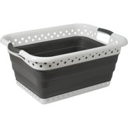 24 X 17 X 9 Collapsible Rectangular Laundry Basket Walmart Canada