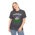 thumbnail image 4 of I'd Rather Be Mowing Shirt, Funny Lawn Mower Tee, Gift For Dad - ID: 514, 4 of 7