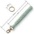thumbnail image 2 of 2pcs (Vert) bracelet Porte-Clés Longe Femmes Court Longe boho Longe, 2 of 5