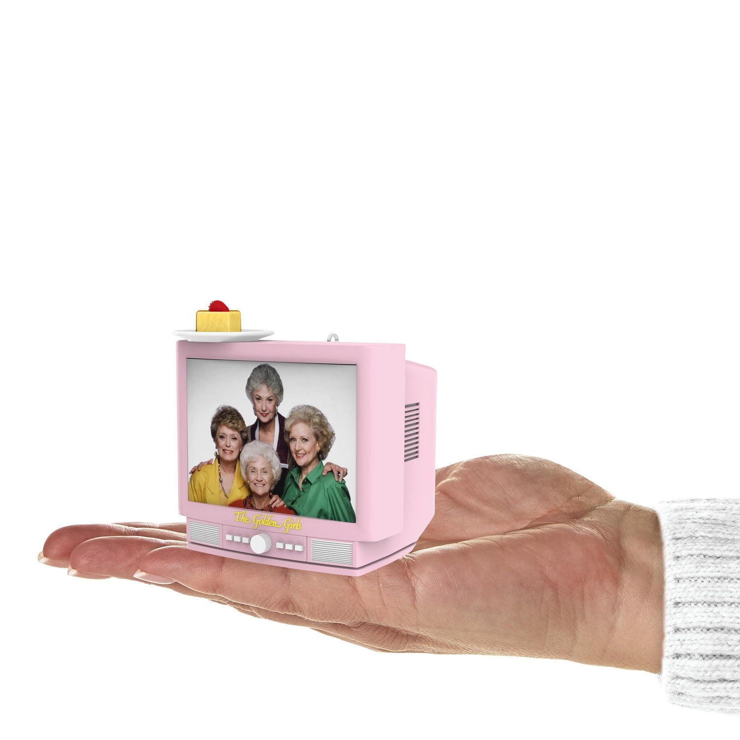 Hallmark Keepsake Christmas Ornament (The Golden Girls Cheesecake Break With Light and Sound)