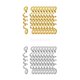 thumbnail image 1 of 2x de cabellero en vikingos de metal colgantes de cabellero mediano 10 Uds dorado Hugo Perlas de pelo bobinas espirales, 1 of 4