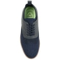 thumbnail image 4 of Vance Mens Waller Knit Lace-up Round Toe Casual Dress Shoe, 4 of 9