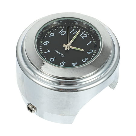 Bike Handlebars Water Proof Watch Car Clock Motorcycle Glow Mount Waterproof Universal
