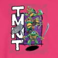 thumbnail image 2 of Teenage Mutant Ninja Turtles: Mutant Mayhem - Donatello, Raphael, Leonardo, & Michelangelo - Men's Crew Neck Fleece Pullover, 2 of 4
