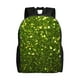 thumbnail image 1 of Balery Green Glitter Sparkle Mochila - Mochila Estilosa y Duradera para Laptop de 15 Pulgadas con Tela Oxford Impermeable, 1 of 8