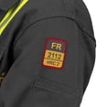 thumbnail image 5 of Flame Resistant Hi Vis Reflective Coverall with Leg Zipper (Small, Dark Gray), 5 of 5