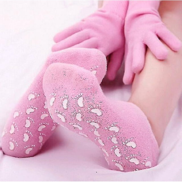 Set Foot Files, calcetines de gel y guantes reutilizables para spa | HUOGUO