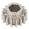 thumbnail image 4 of Guitar Tuners Gears, Iron Exquisite Craftsmanship Tuning Pegs Keys, Portable Music Teaching Playing for Guitar Concert Silver,Golden, 4 of 8