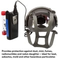 thumbnail image 3 of 3M Powerflow 6800PF Face-Mounted Powered Air Purifying Respirator (PAPR), Full Facepiece, Rechargeable Battery, Medium. Each, 3 of 4