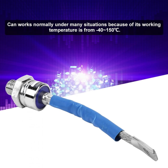 Diode de Rectification, Kit de Diode Haute Résistance Durable, Structure Métallique Celsius -40150 Degrés pour Convertisseurs Moteur d'Électrolyse Chimique