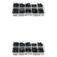 thumbnail image 4 of Thinsony Computer Screws Carbon Steel Screws Standoffs Kit PC Building Hobbyists Black 2Set, 4 of 6