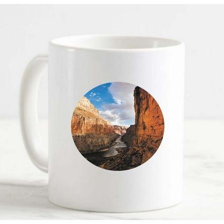 

Coffee Mug River Canyon Stream Pub White Coffee Mug Funny Gifts Cup