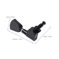 thumbnail image 2 of OULII 6 Pcs Chevilles de Réglage de Guitare pour Guitare Électrique Acoustique, 2 of 4