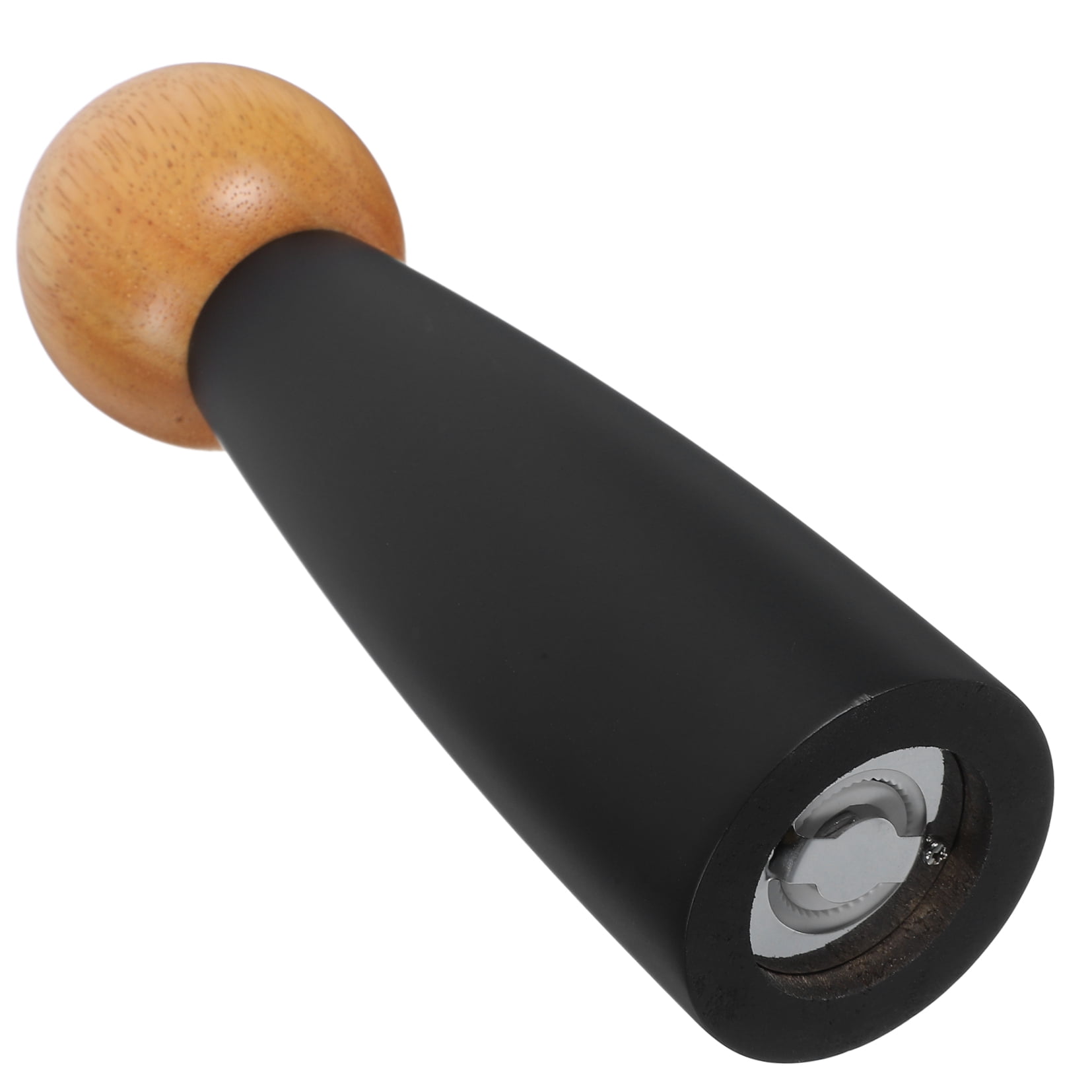 ROMANSENTIAL Grinder For Kitchen Spices Pepper Grinder Black Stainless Steel 1Pcs